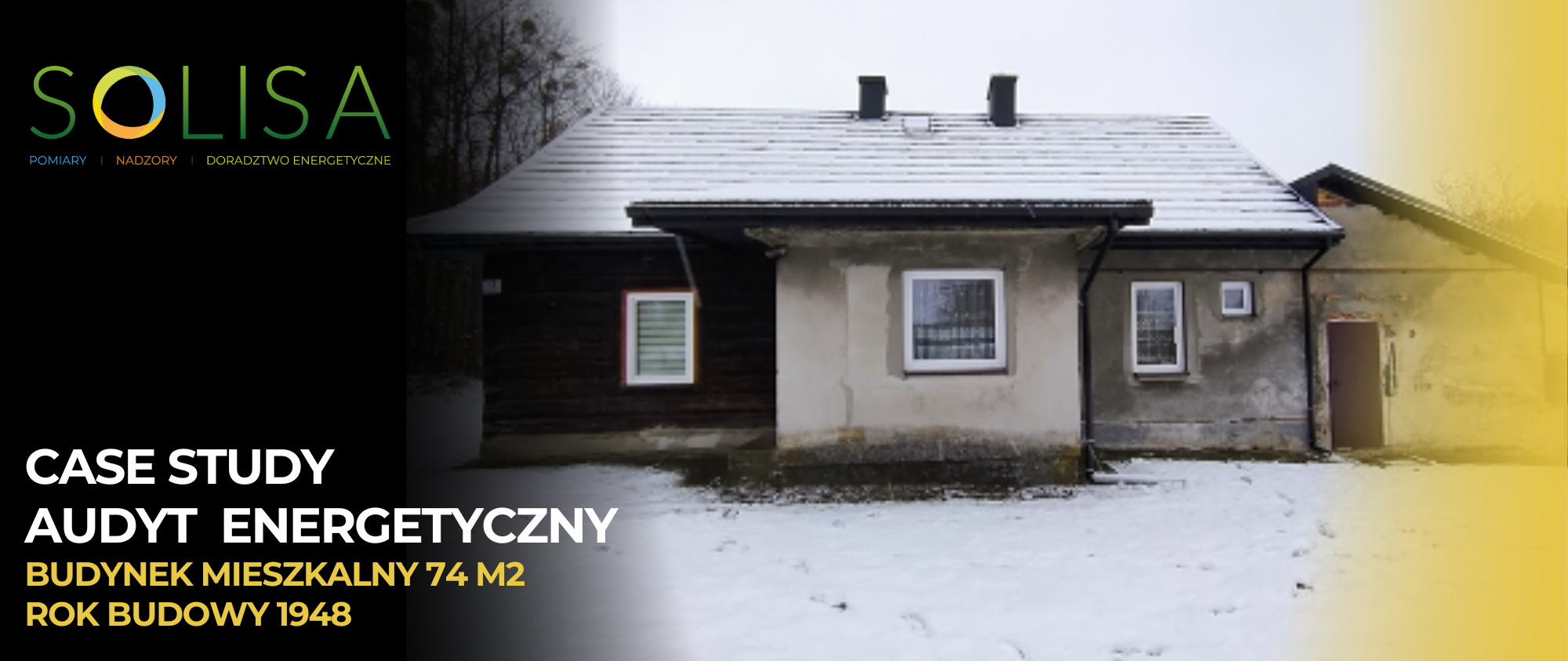 CASE STUDY - Audyt energetyczny budynku mieszkalnego z 1948 roku